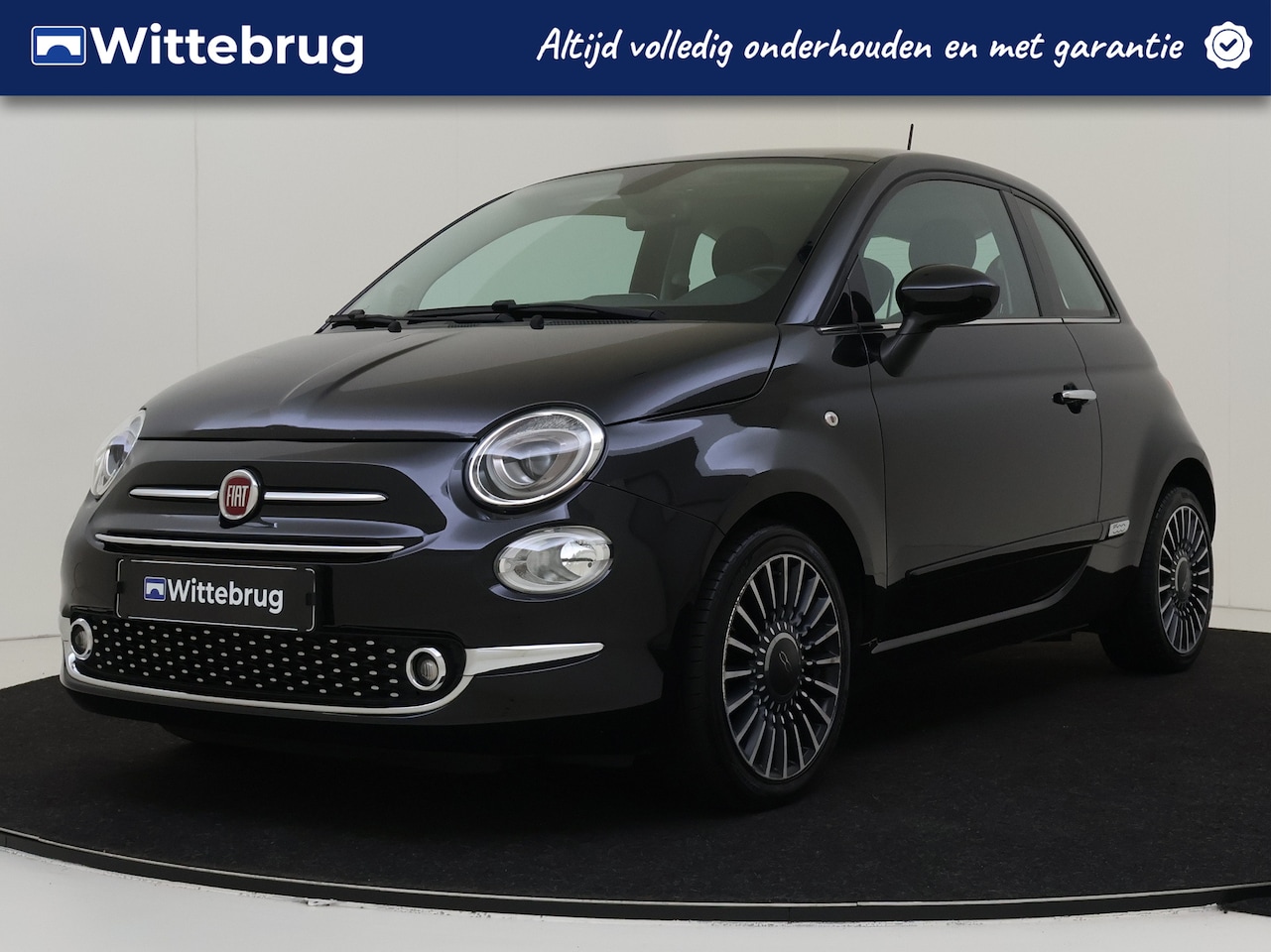 Fiat 500 - 0.9 TwinAir Turbo Lounge | Panoramadak | Parkeersensoren | Lichtmetalen wielen - AutoWereld.nl