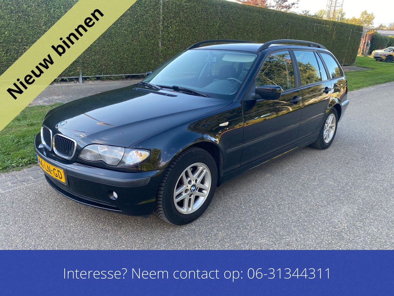 BMW 3-serie Touring - 316i Black & Silver Nieuwe Apk - AutoWereld.nl