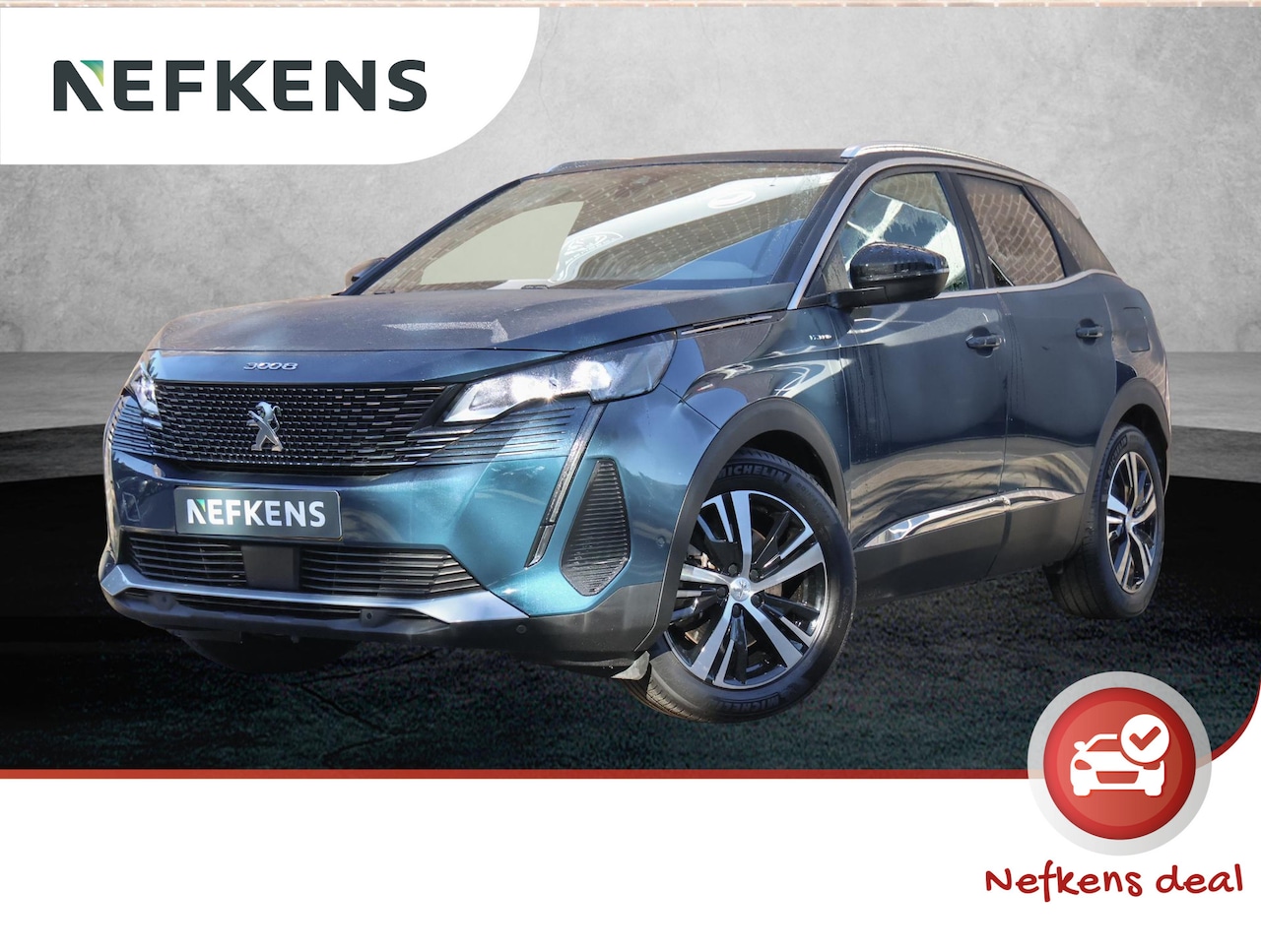 Peugeot 3008 - SUV 1.6 225pk HYbrid GT | Achteruitrijcamera | Adaptive Cruise Control | Keyless Entry & S - AutoWereld.nl