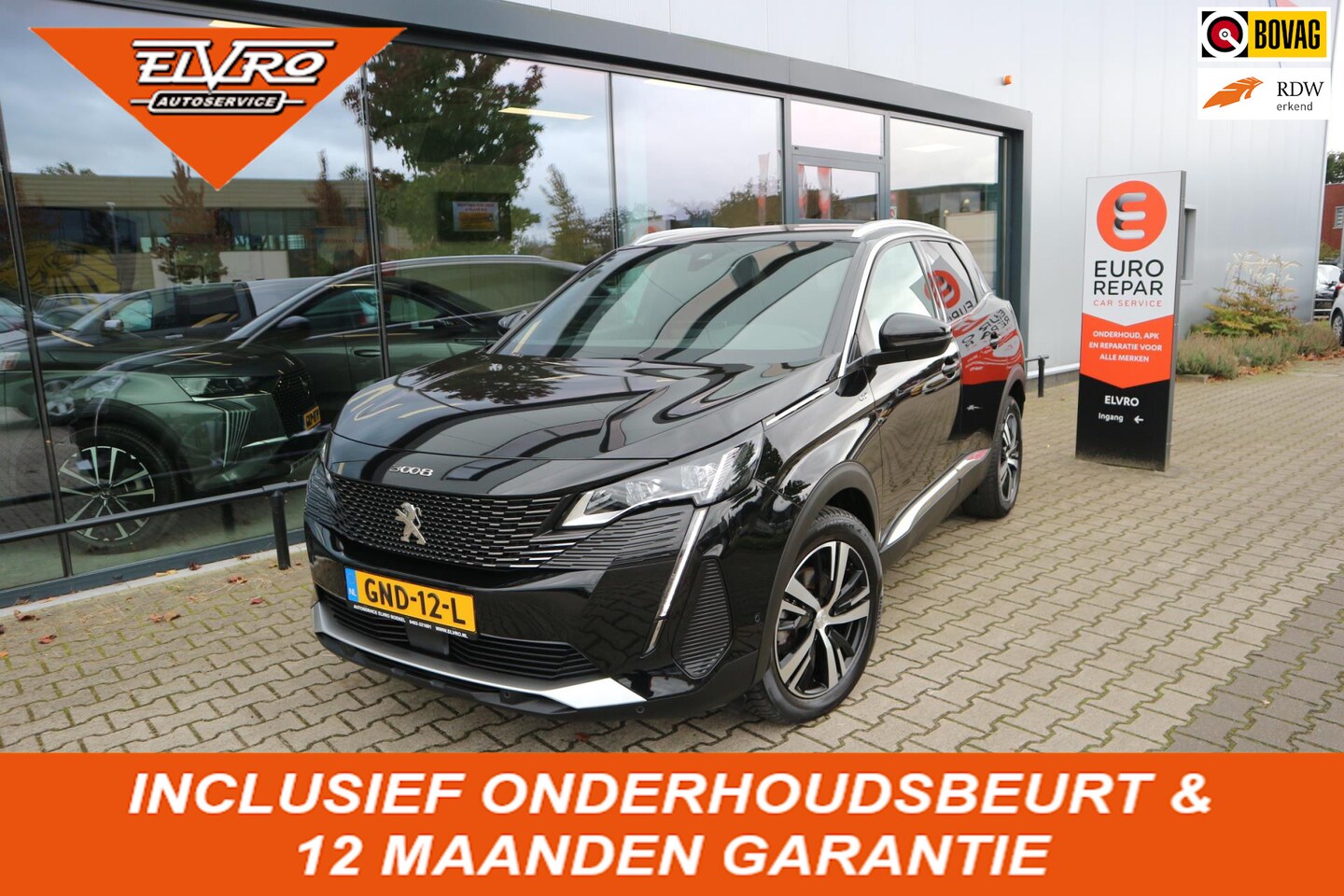 Peugeot 3008 - 1.2 PureTech GT NAVI CAMERA KEYLESS ADAPTIVE CRUISE LED RIJKLAARPRIJS!! - AutoWereld.nl