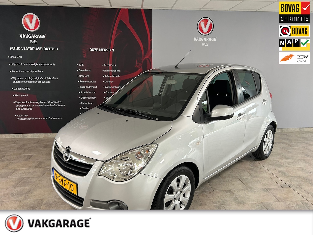 Opel Agila - 1.2 Edition rijklaar incl. afl. beurt - AutoWereld.nl