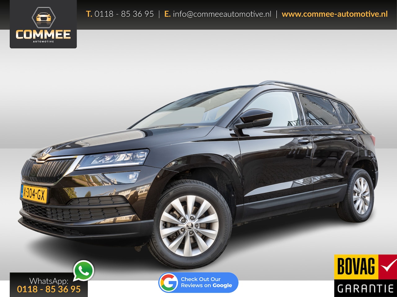 Skoda Karoq - 1.0 TSI Ambition Business DSG ✅1jaarBOVAG✅NAV✅CLIM✅LED - AutoWereld.nl