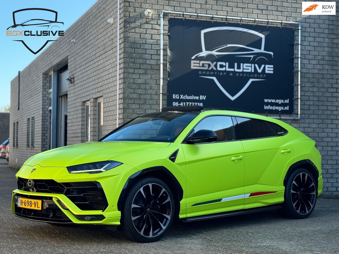 Lamborghini Urus - 4.0 V8 Ceramic/Carbon/B&O/Multimedia/650PK - AutoWereld.nl