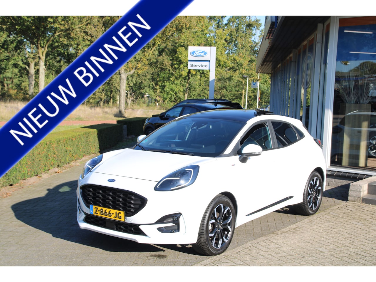 Ford Puma - 1.0 EcoBoost 125pk Hybrid ST-Line X 18'' LM PANORAMADAK NAVIGATIE PDC V+A BLIS - AutoWereld.nl