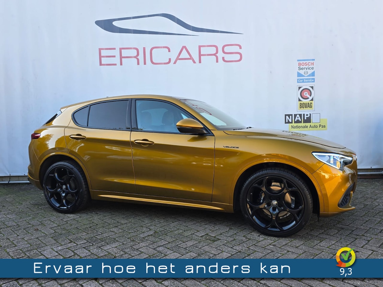 Alfa Romeo Stelvio - 2.0 T AWD Q4 VELOCE GT JUNIOR FULL OPTION PANO LEDER UITLAAT - AutoWereld.nl