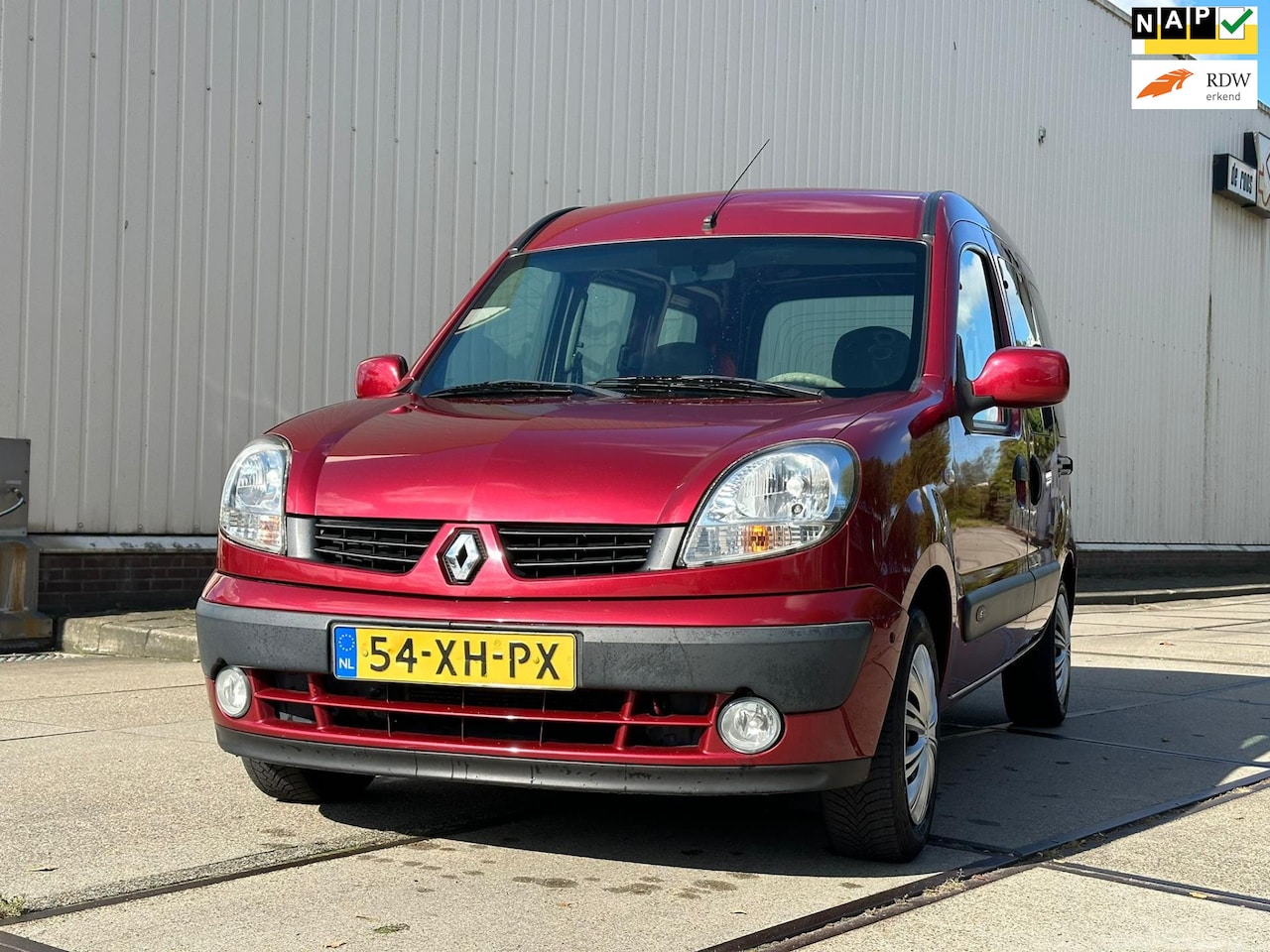 Renault Kangoo - 1.6-16V 2007 2x Schuifdeur Airco Nap - AutoWereld.nl