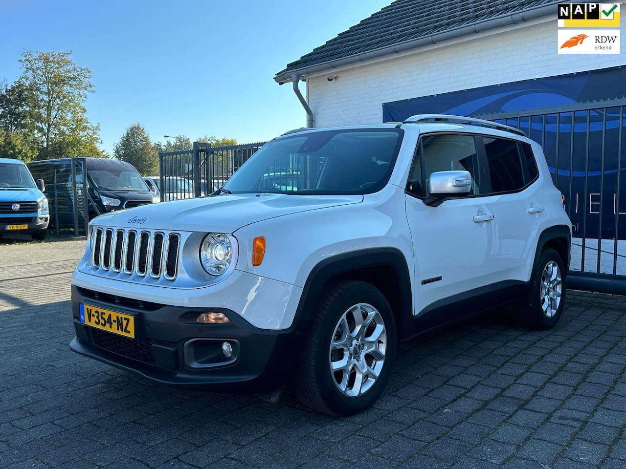 Jeep Renegade - 1.6 MultiJet Limited / AIRCO / CAMERA / KEYLESS - AutoWereld.nl