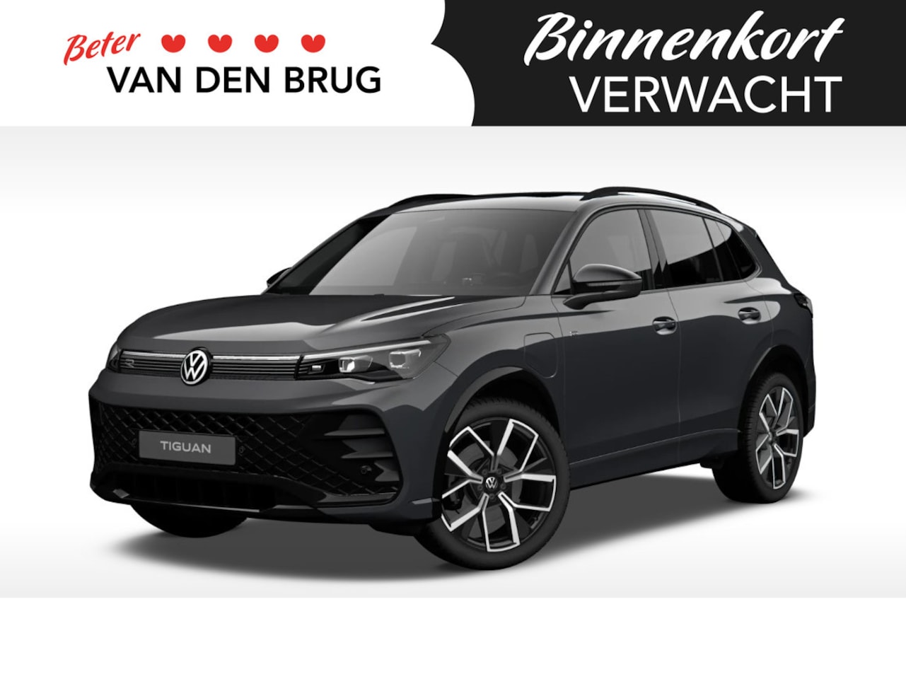 Volkswagen Tiguan - 1.5 eHybrid R-Line Edition 204pk | Black Style | Comfort Pakket | Panoramadak | Stoel- en - AutoWereld.nl