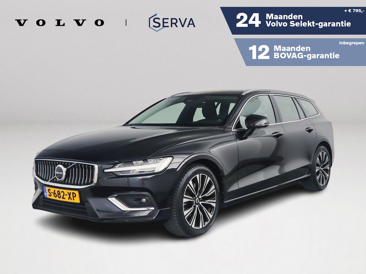 Volvo V60 - B3 Aut. Plus Bright | Harman Kardon | 360º camera | Stoel- en stuurverwarming | Trekhaak - AutoWereld.nl