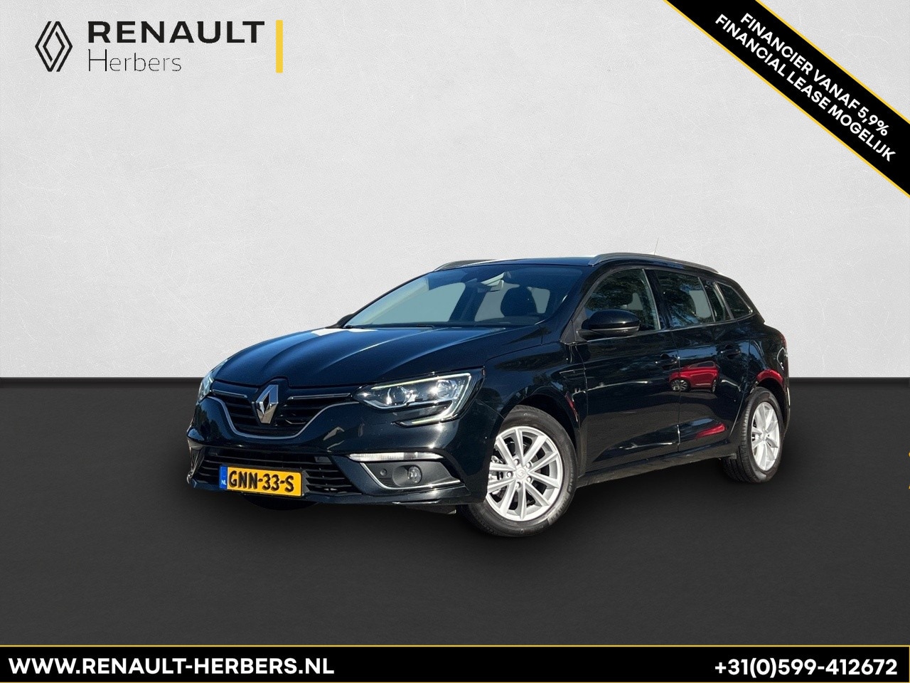 Renault Mégane Estate - 1.3 TCe Limited NAVI / PDC / STOELVERWARMING / TREKHAAK - AutoWereld.nl