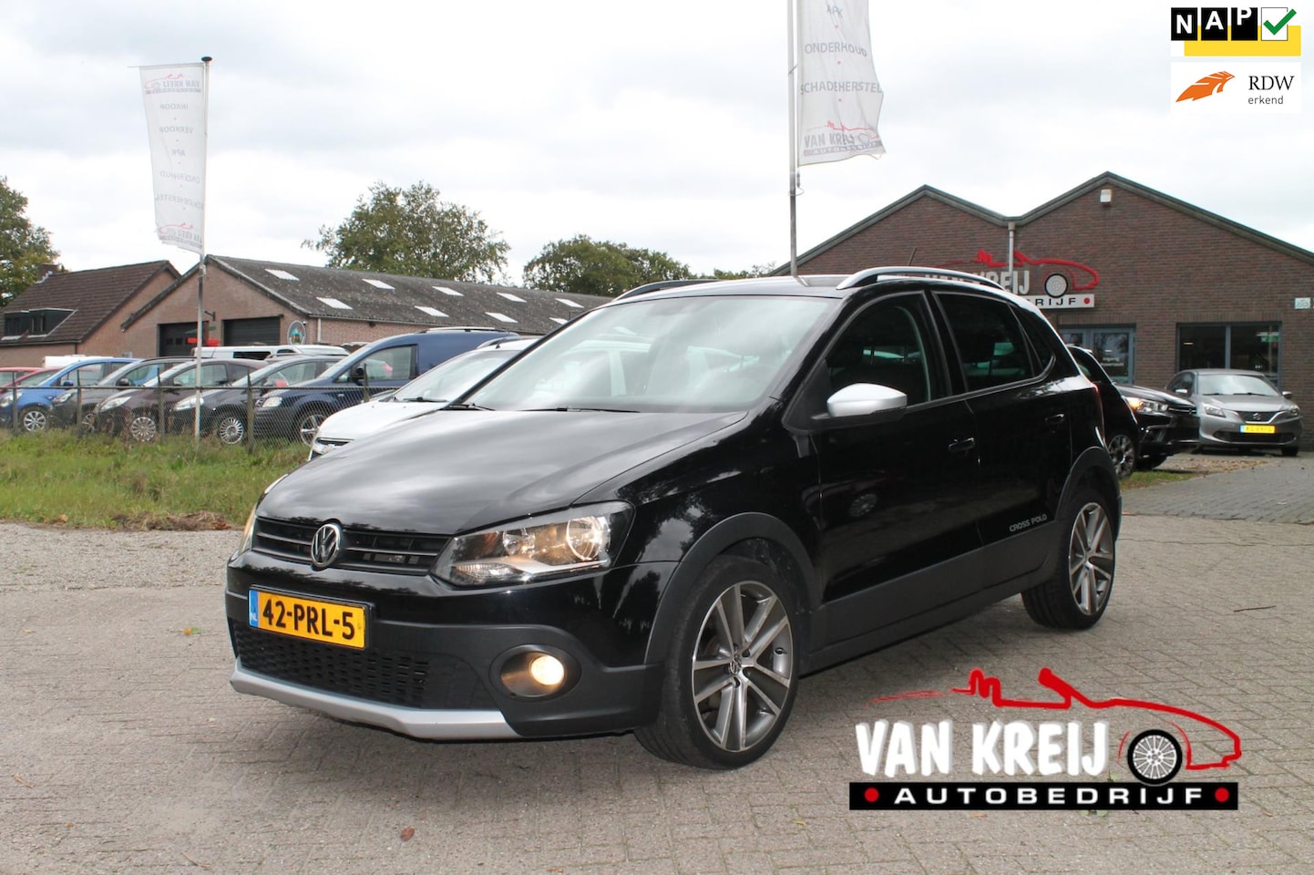 Volkswagen Polo - 1.2 TSI Cross 1.2 TSI Cross, Automaat, Clima, Navi Cruise, Nap - AutoWereld.nl