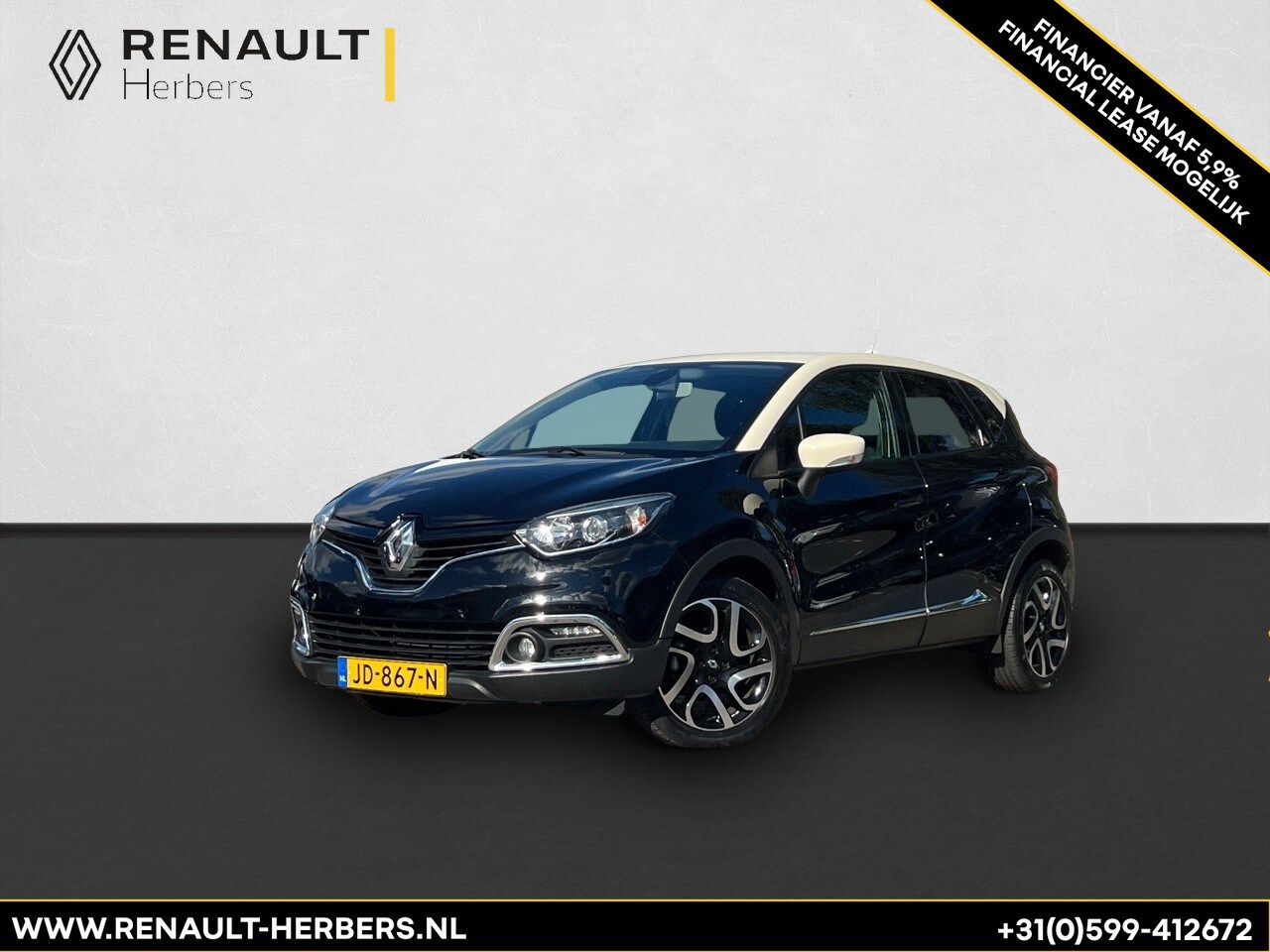 Renault Captur - 0.9 TCe Dynamique ECC / NAVI / 17 INCH / TREKHAAK - AutoWereld.nl