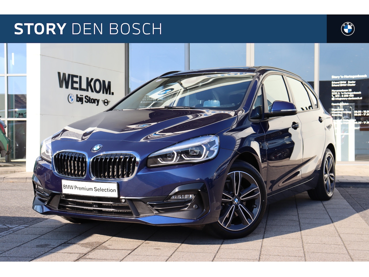 BMW 2-serie Active Tourer - 218i Executive Sport Line Automaat / Panoramadak / Trekhaak / Achteruitrijcamera / Head-Up - AutoWereld.nl