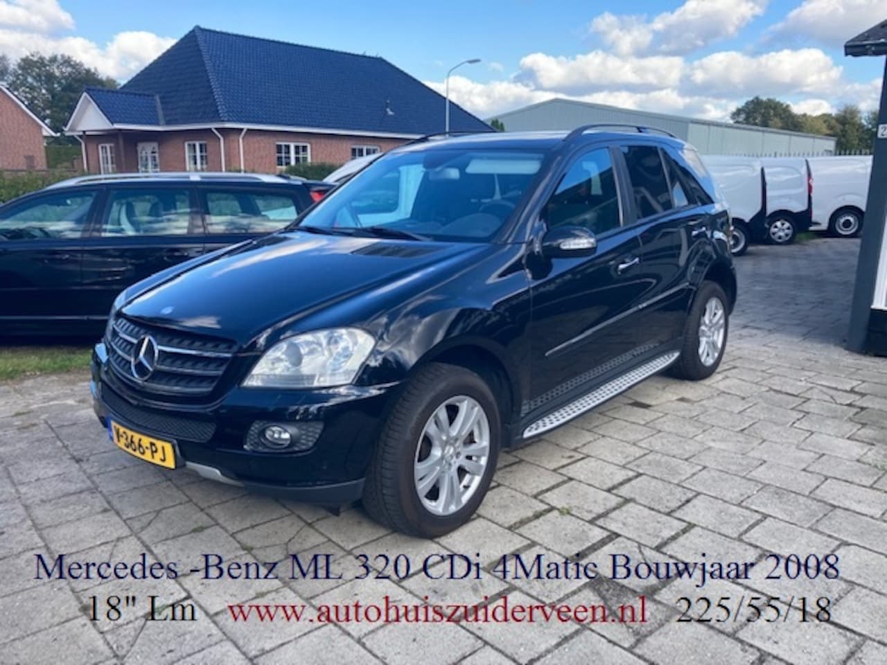 Mercedes-Benz M-klasse - Mercedes-Benz 320 CDI 4 Matic 18" Lm Grijs Kenteken - AutoWereld.nl