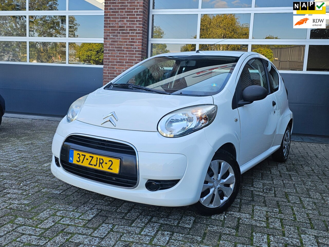 Citroën C1 - 1.0-12V Séduction Apk |Wit |Airco |Aygo |107 - AutoWereld.nl