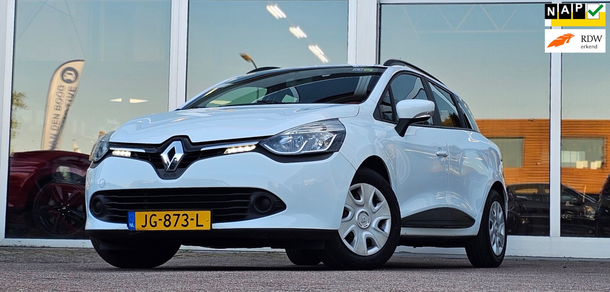 Renault Clio Estate - 0.9 TCe Expression 2e Eigenaar Nieuwe APK - AutoWereld.nl