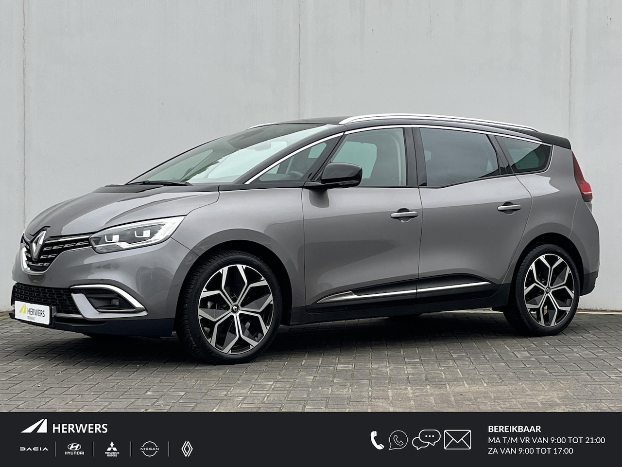 Renault Grand Scénic - 1.3 TCe 140PK EDC Automaat Techno 7p. / Dodehoekdetectie / Stoelverwarming / Keyless / Cli - AutoWereld.nl