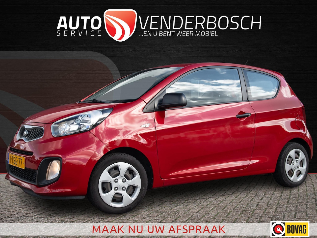 Kia Picanto - 1.0 CVVT EconomyLine 69pk | 2e Eigenaar - AutoWereld.nl