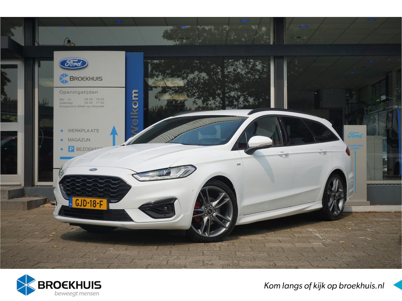 Ford Mondeo Wagon - 2.0 Hybrid ST-Line | 19" LMV | BLIS | SONY | ALCANTARA | Winter Pack | Adaptive Cruise Con - AutoWereld.nl