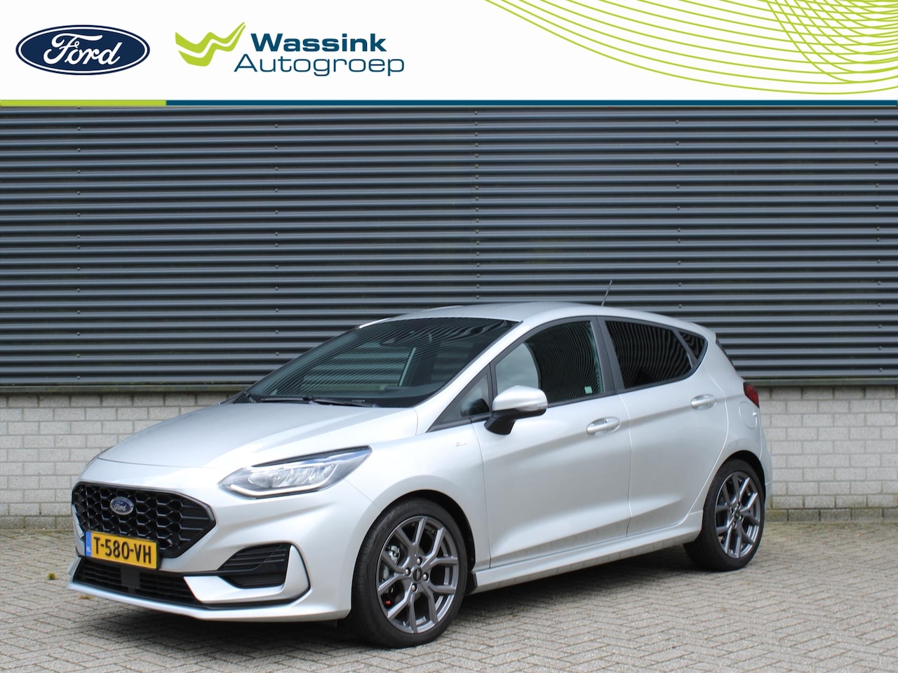 Ford Fiesta - 1.0 EcoBoost Hybrid 125pk ST-Line | Apple Carplay & Android Auto | Parkeersensoren achter - AutoWereld.nl