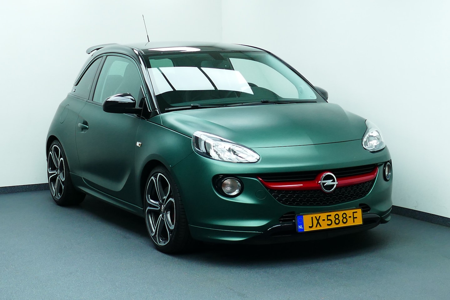 Opel ADAM - 1.4 150pk Turbo S Mat Groen Wrap. 18"LMV, Clima, Cruise, Sportstoelen - AutoWereld.nl