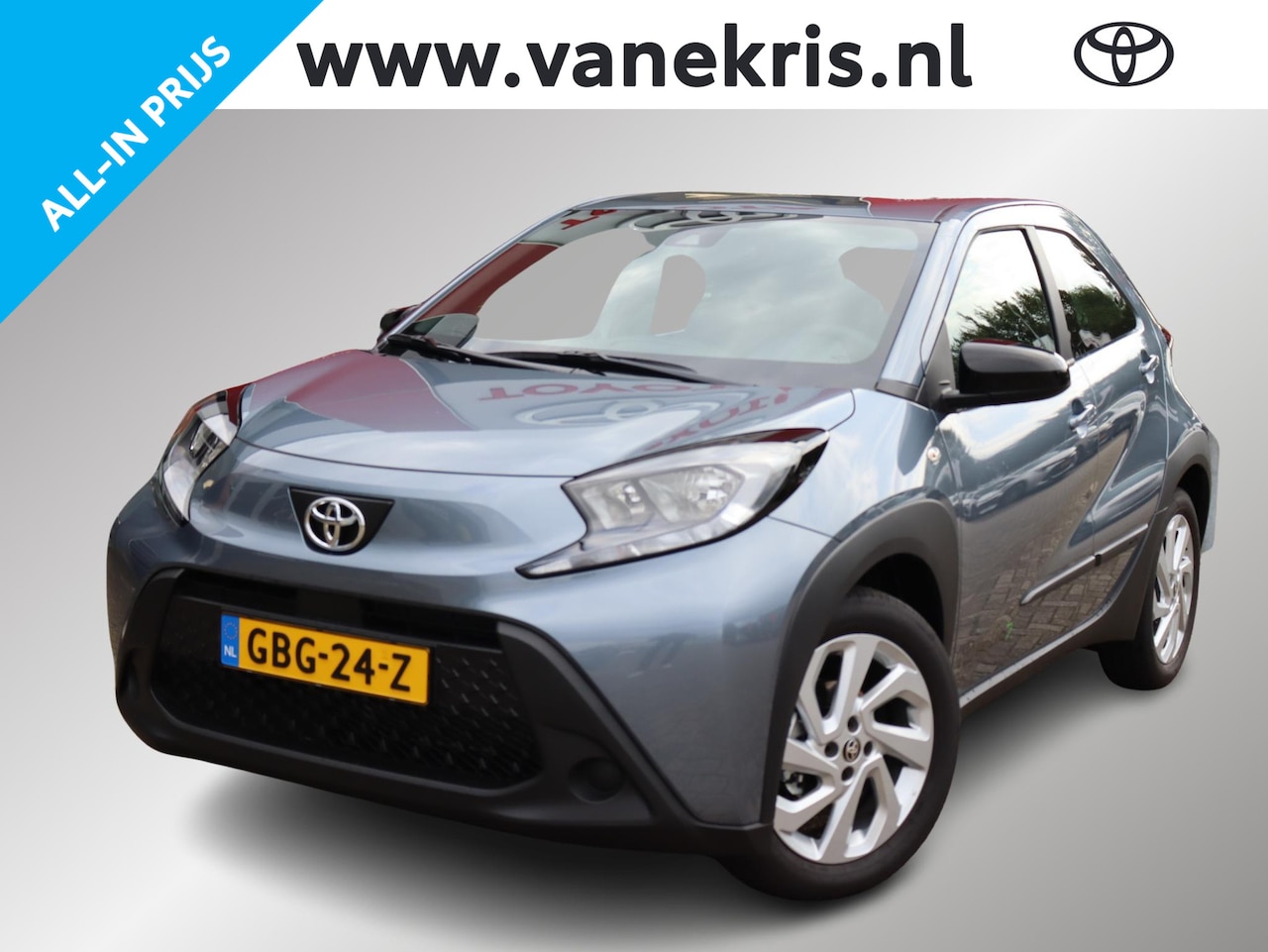 Toyota Aygo X - 1.0 VVT-i Play, LM Velgen, Demovoordeel - AutoWereld.nl