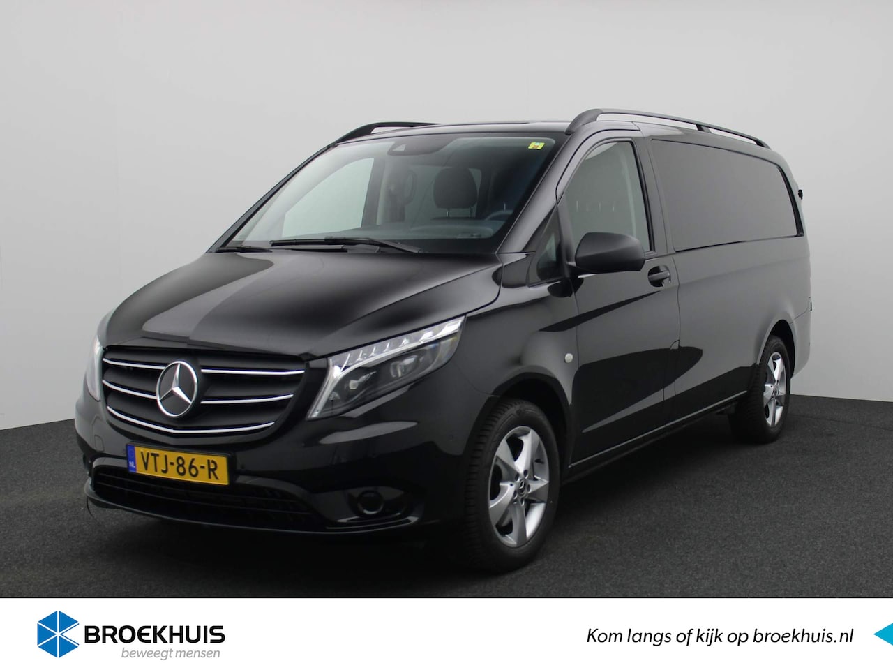 Mercedes-Benz Vito - 119 CDI Lang DC Comfort 190PK | LEDER! | DUBBEL CABINE! | Navigatie | Camera | Trekhaak | - AutoWereld.nl