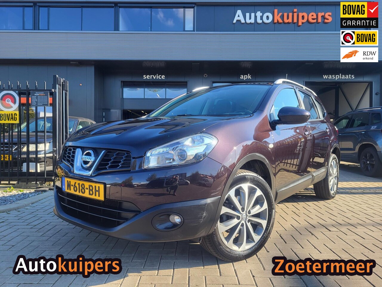 Nissan Qashqai+2 - 2.0 Tekna 2.0 Tekna, 7 persoons, trekhaak, leer, navi - AutoWereld.nl