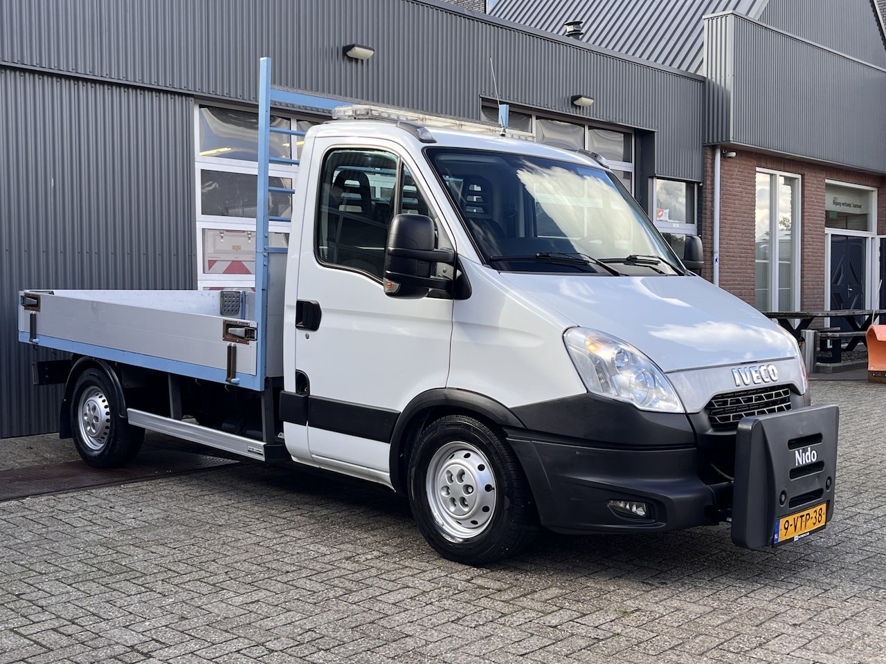 Iveco Daily - 35S14G 345 CNG Aardgas ( natural Gas ) benzine Pick-up Open laadbak Cruise controle Trekha - AutoWereld.nl