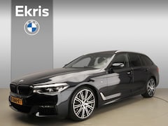 BMW 5-serie Touring - 520i | M-Sportpakket | LED | Leder | HUD | Schuifdak | Chrome line | DAB | Hifi speakers |