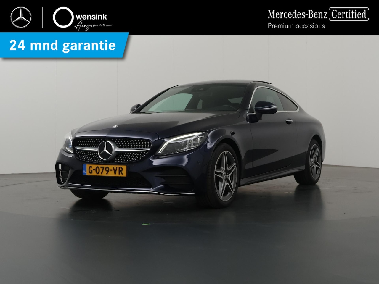 Mercedes-Benz C-klasse Coupé - 180 Premium Plus Pack | AMG | Panoramadak | Multi Beam | Sfeerverlichting | Lederen bekled - AutoWereld.nl