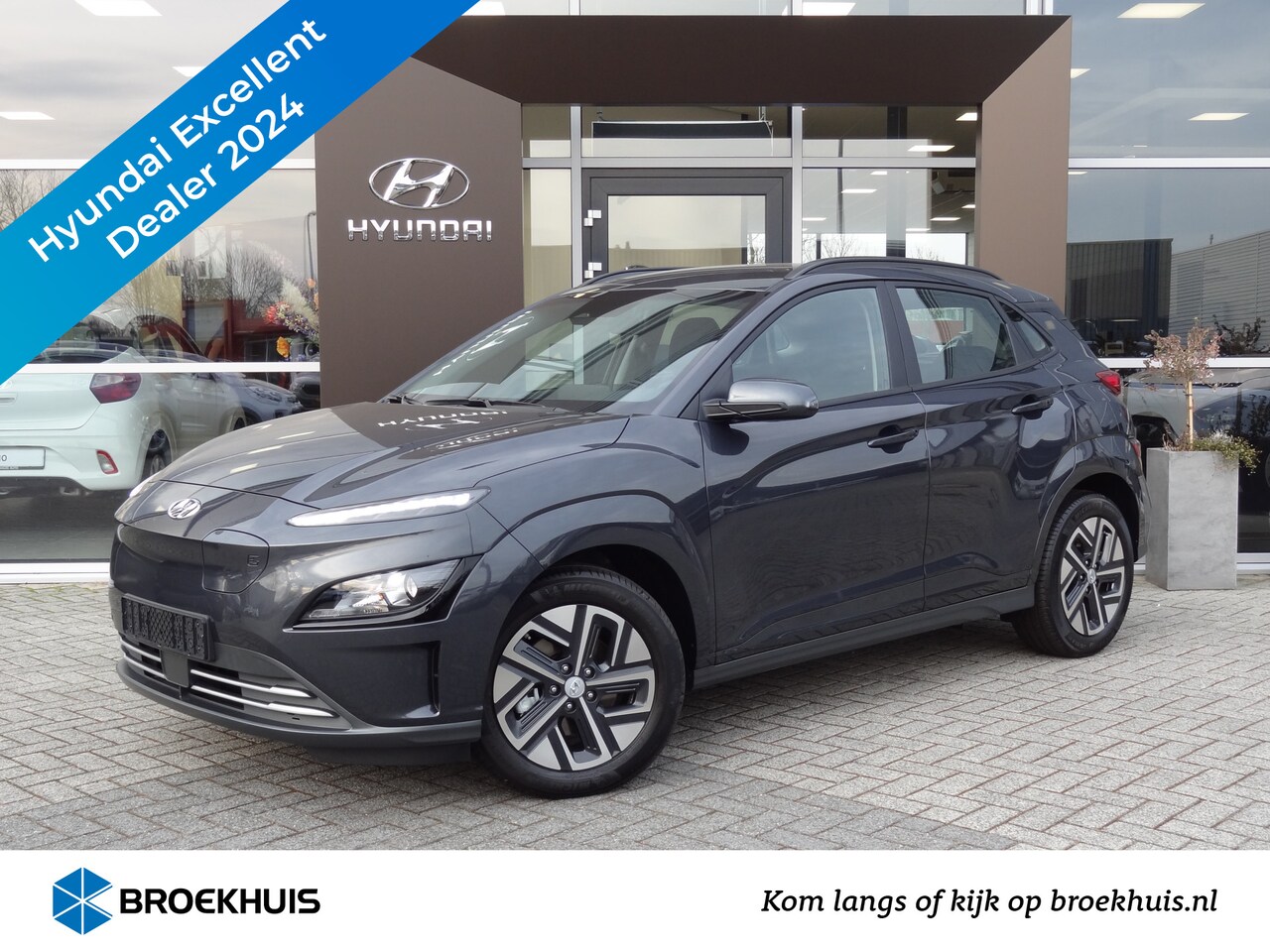 Hyundai Kona Electric - 39 kWh Comfort + WP + Navigation Pack | € 11.420,- Voorraad Voordeel !! - AutoWereld.nl