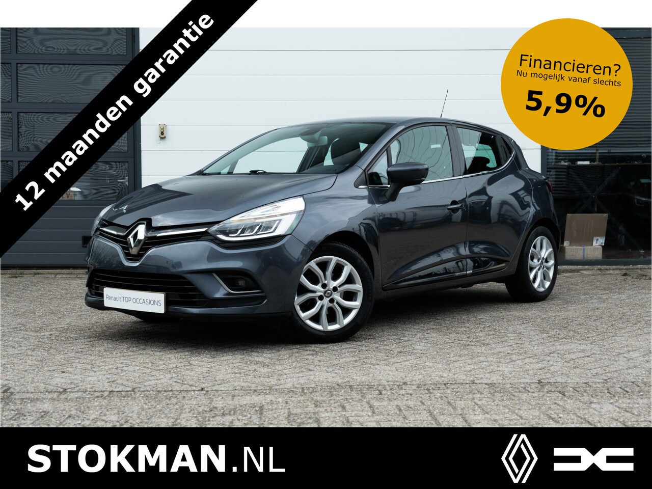 Renault Clio - 0.9 TCe Intens | ECC | Parkeersensoren achter | Handsfree systeem | Spiegels elektrisch in - AutoWereld.nl