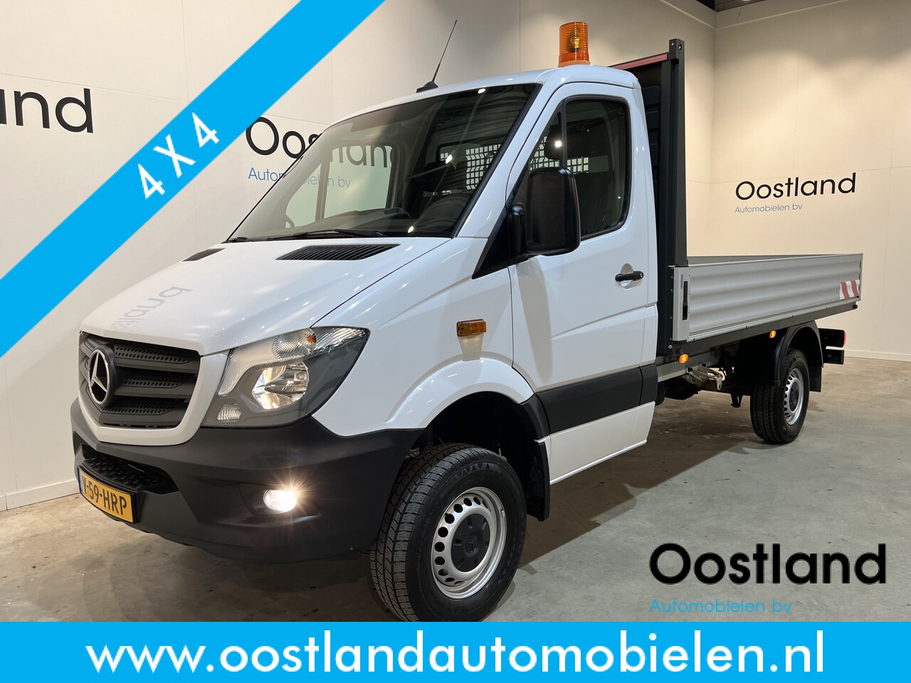 Mercedes-Benz Sprinter - 316 CDI 366 4X4 Automaat Open Laadbak / Euro 6 / Airco / Trekhaak / 29.750 KM !! - AutoWereld.nl