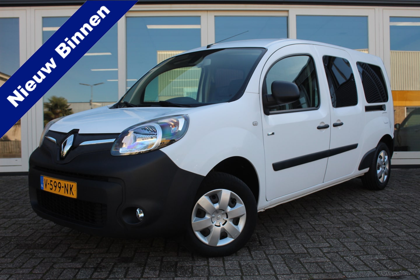 Renault Kangoo - Z.E. Maxi Z.E. Maxi (huur accu), Cruise Control, Airco, Camera, PDC A, Prijs Is Rijklaar Ex Btw - AutoWereld.nl