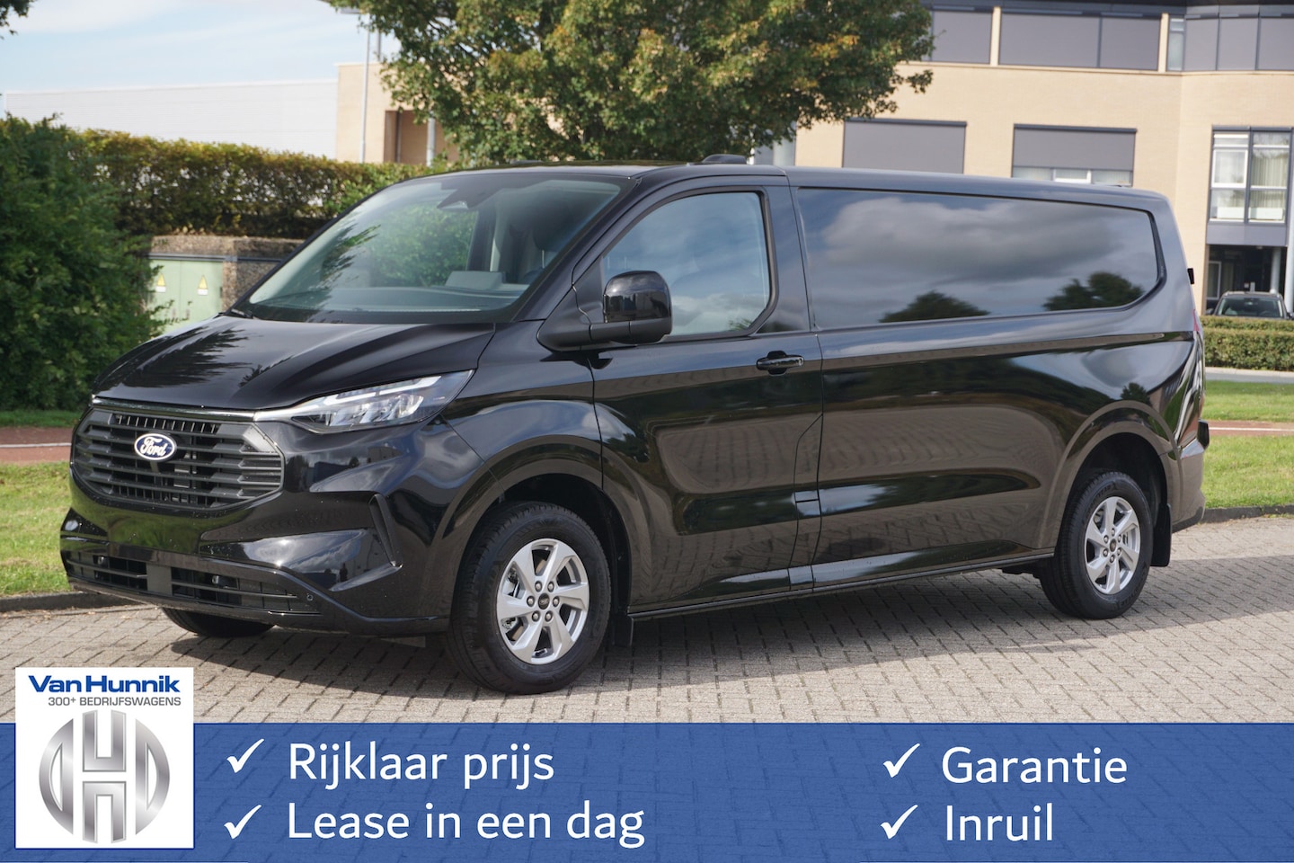 Ford Transit Custom - 300L 136PK Limited MY2024 Sync4 Navi + Cam, Adap. Cruise, 16" LM, Trekhaak!! NR. 291 - AutoWereld.nl