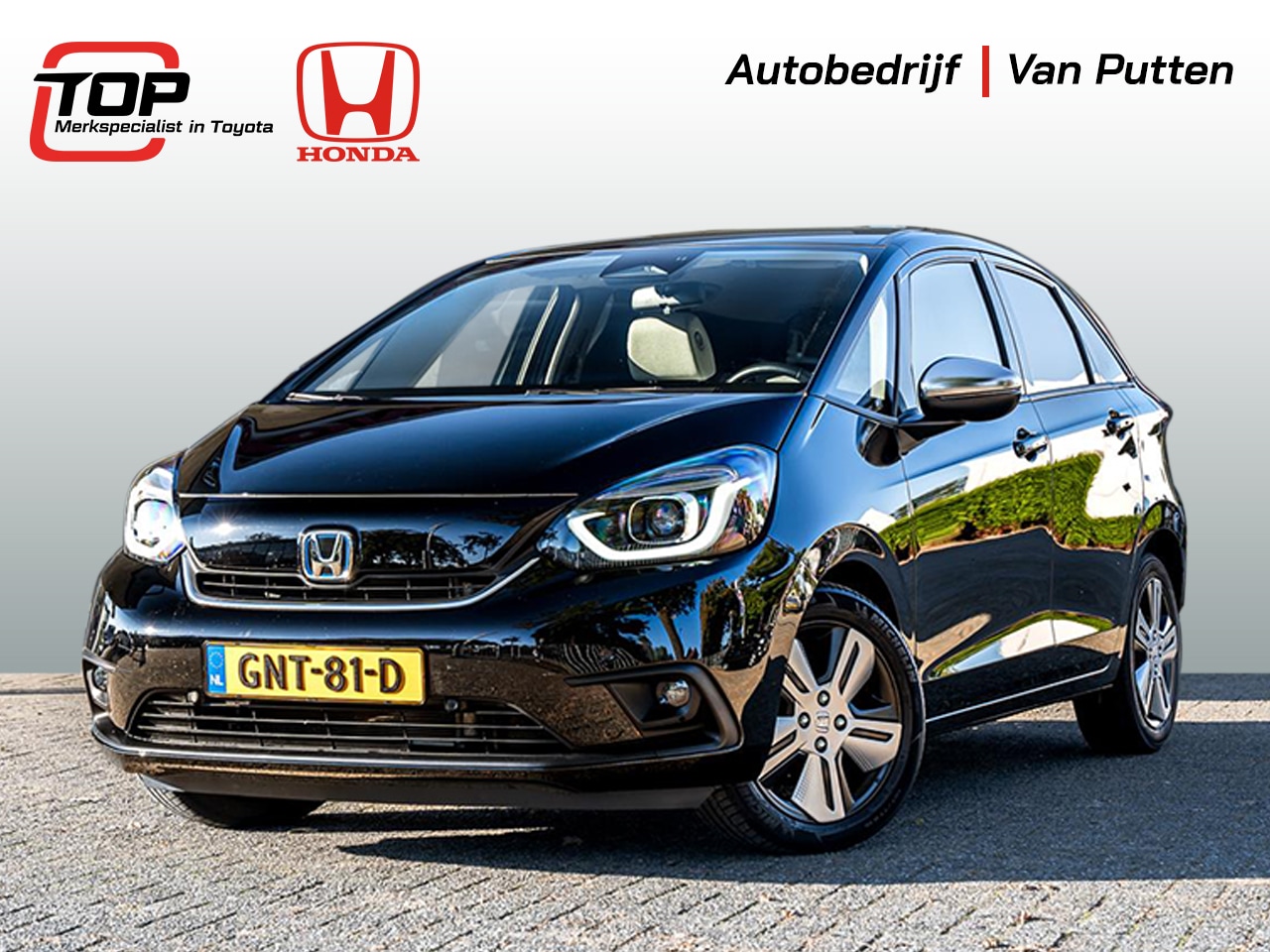 Honda Jazz - 1.5 Hybrid Executive | Stuurverwarming | Dode hoek detectie | Navi | Camera | Parkeersenso - AutoWereld.nl