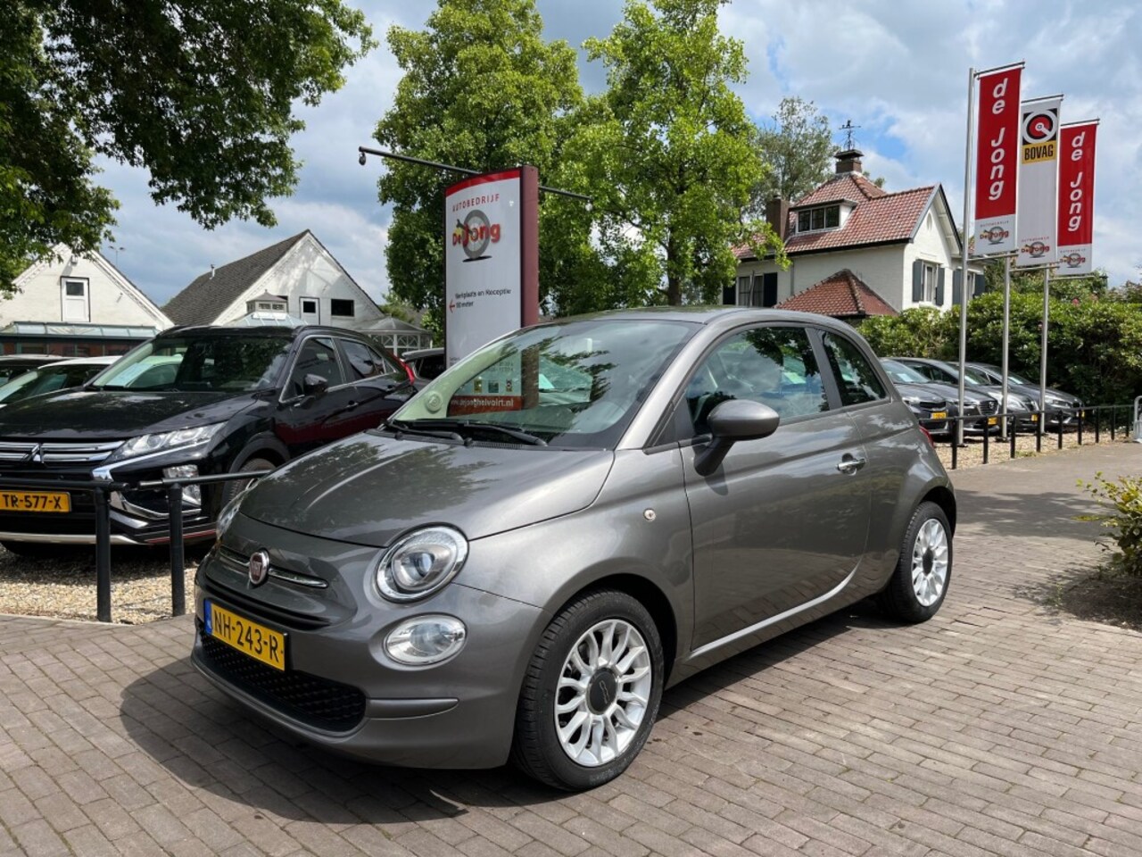 Fiat 500 - 0.9 TWINAIR TURBO POPSTAR AUTOMAAT / AIRCO / PDC / LMV - AutoWereld.nl