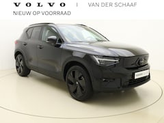 Volvo EX40 - Ext. Range Plus Black Edition / NIEUW / DIRECT LEVERBAAR / Nubuck / Stoel/- en stuurverwar