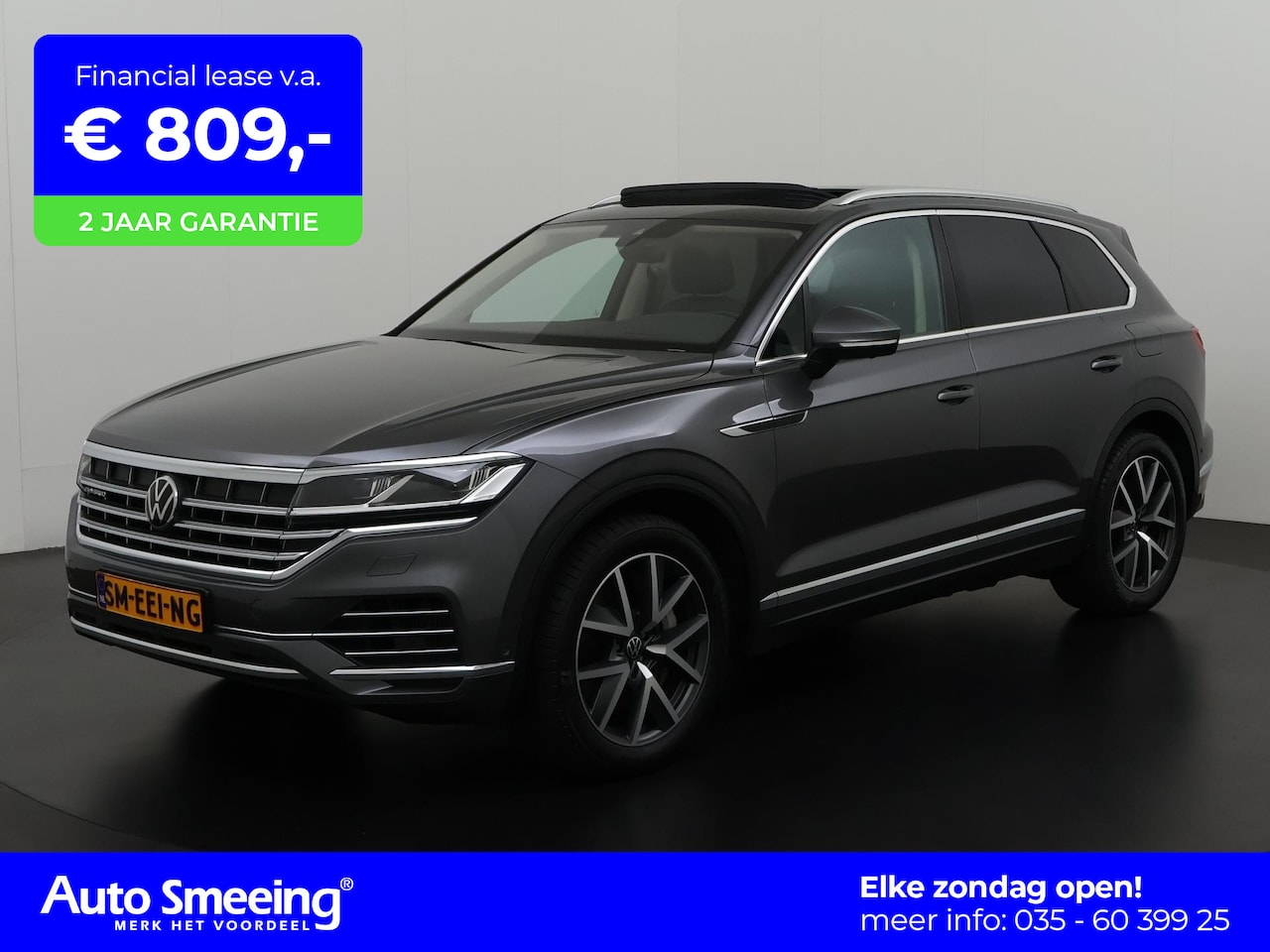 Volkswagen Touareg - 3.0 TSi eHybrid Plug-In Atmosphere | Luchtvering | Trekhaak | Panoramadak | Zondag Open! - AutoWereld.nl