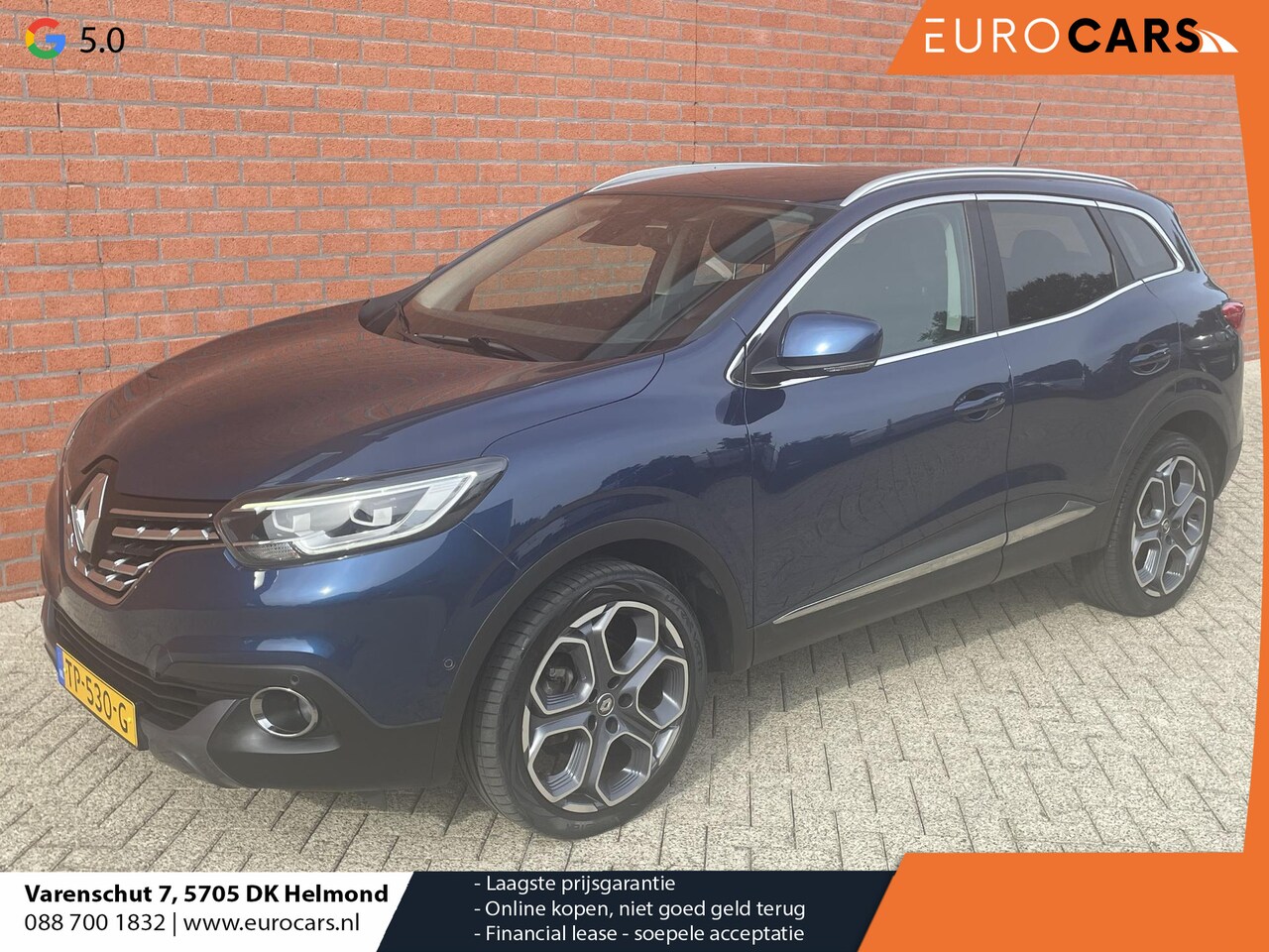 Renault Kadjar - 1.2 TCe Bose Navigatie Led verlichting Leder interieur Camera 19 inch lichtmetalen velgen - AutoWereld.nl