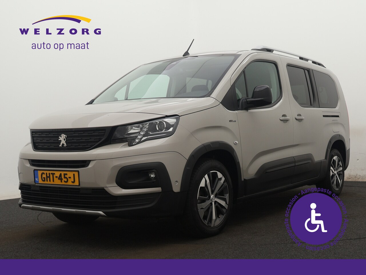 Peugeot Rifter Long - 1.2 Puretech Long GT-Line 7p. Ingepland voor nieuwe bodemverlaging t.b.v. rolstoelvervoer - AutoWereld.nl