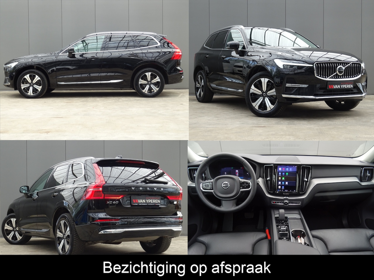 Volvo XC60 - 2.0 Recharge T8 AWD Ultimate Bright * H/K * 80KM ACCU RANGE !! - AutoWereld.nl