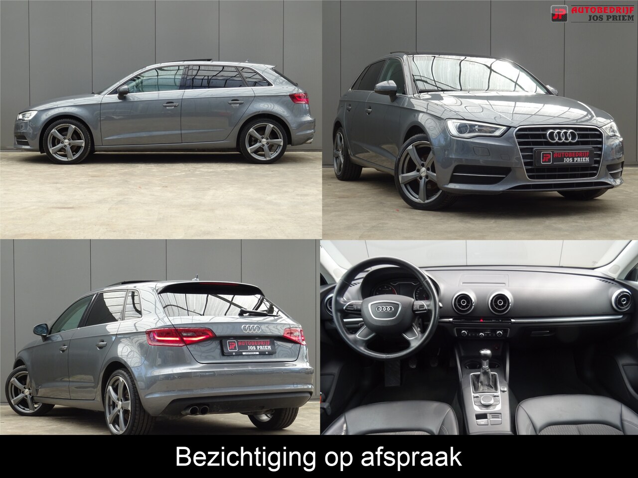 Audi A3 Sportback - 1.4 TFSI CoD Ambiente Pro Line plus * PANORAMADAK * H-LEER * NAVIGATIE !! - AutoWereld.nl