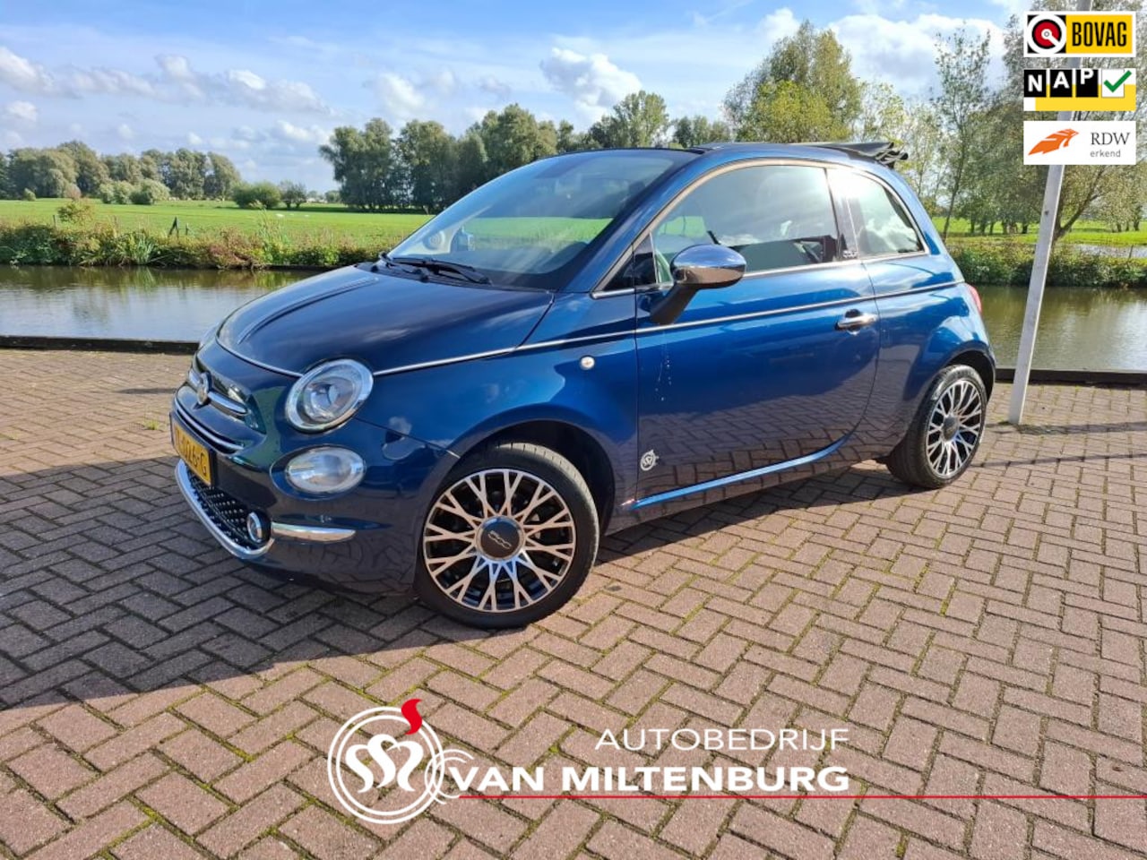 Fiat 500 C - 0.9 TwinAir Turbo Mirror Clima Cruise PDC - AutoWereld.nl