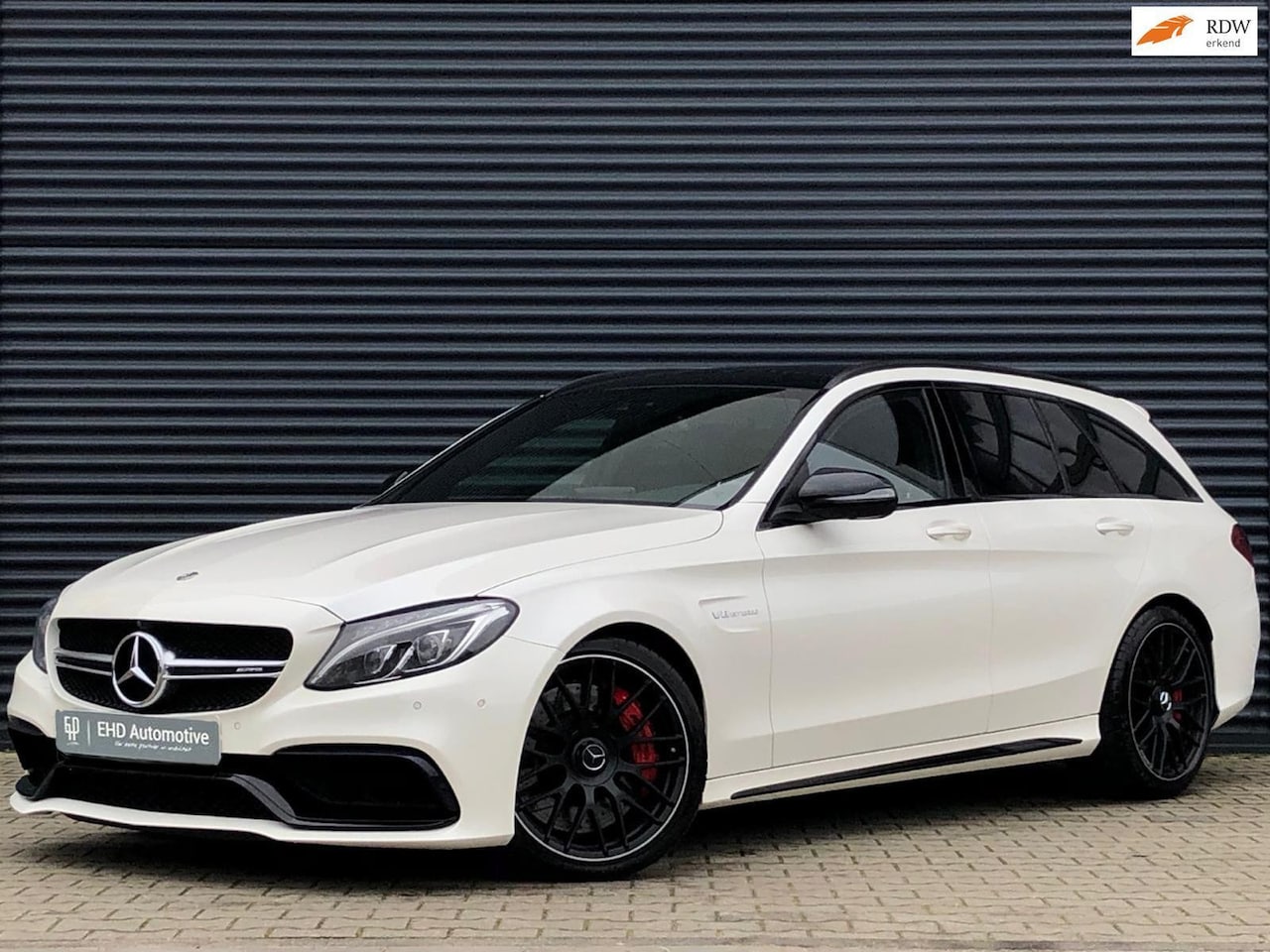 Mercedes-Benz C-klasse Estate - 63 AMG S | 510 PK | Pano | Night pakket | Navi | Burmester - AutoWereld.nl