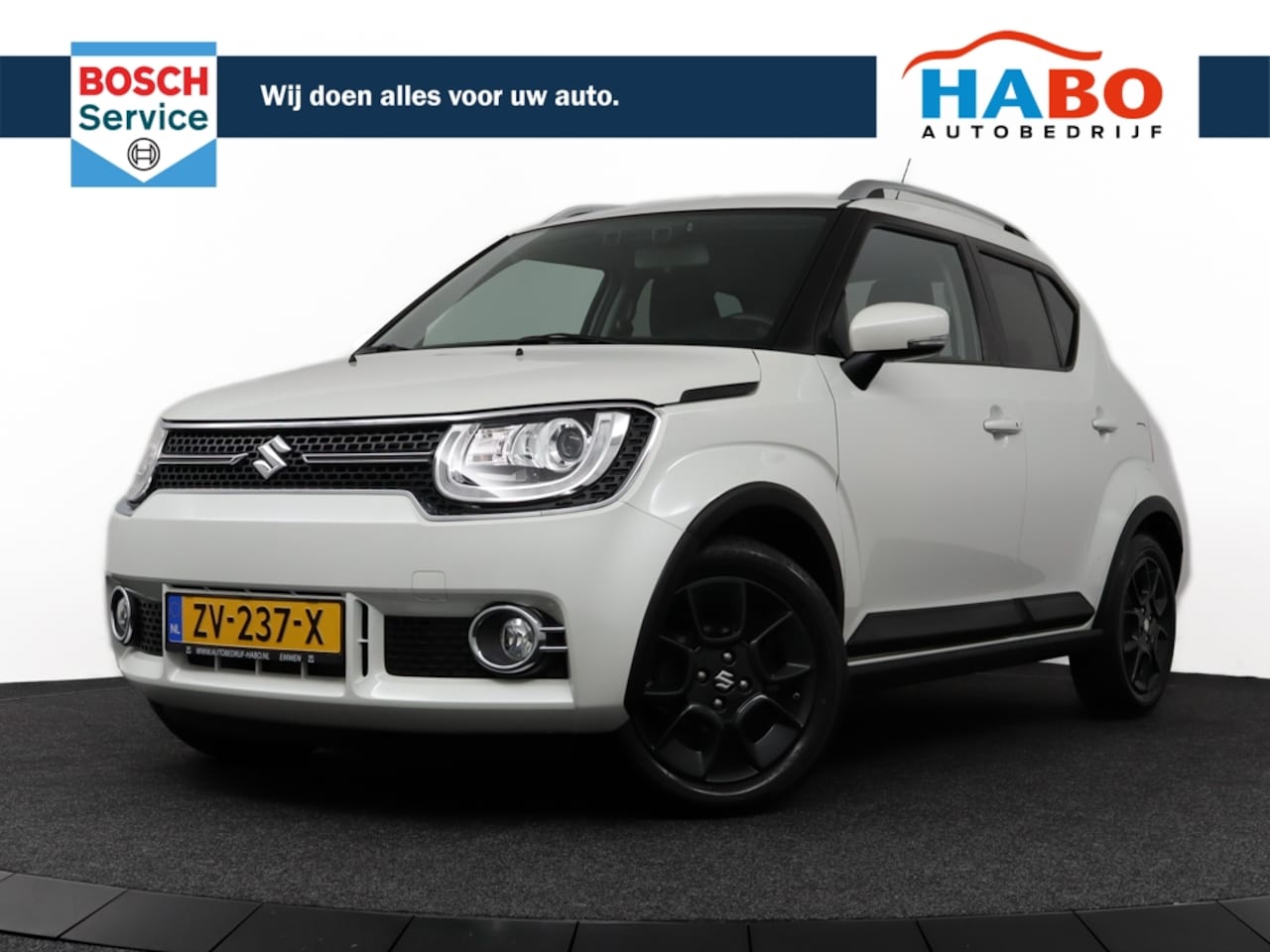 Suzuki Ignis - 1.2 DUALJET STIJL AUTOMAAT ECC/CRUISE/NAV/CAMERA/KEYLESS.ENTRY/STOEL.VERWARM./9700KM!! - AutoWereld.nl