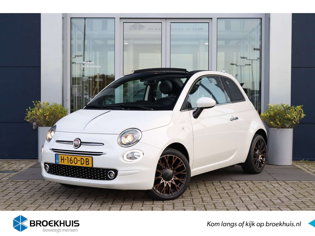 Fiat 500 C - 0.9 85pk Twinair Turbo Cabrio | Airco | Carplay | PDC | Cruise Control | Bluetooth - AutoWereld.nl