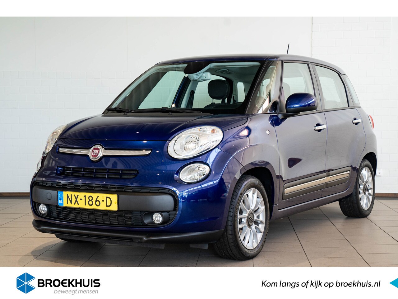 Fiat 500 L - 0.9 TwinAir Lounge | Panoramadak | Navigatie | Climate Control | Parkeersensoren | - AutoWereld.nl