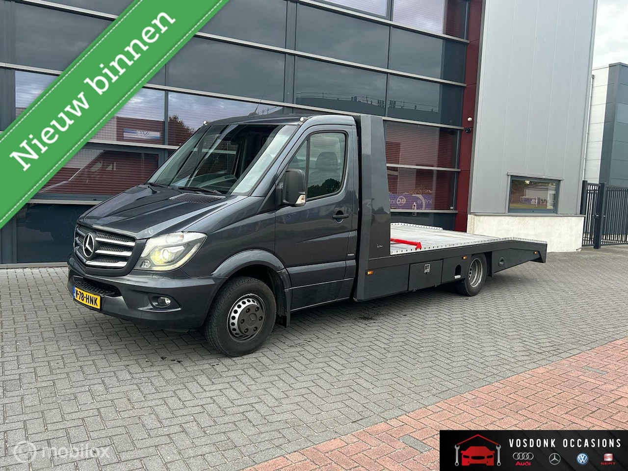 Mercedes-Benz Sprinter - bestel 519 Oprijwagen/Tijhof/Luchvering/Topstaat - AutoWereld.nl